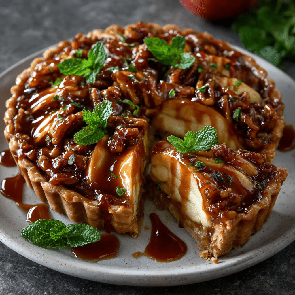 Miso Caramel Apple Tart: Try This Unique Dessert Recipe!