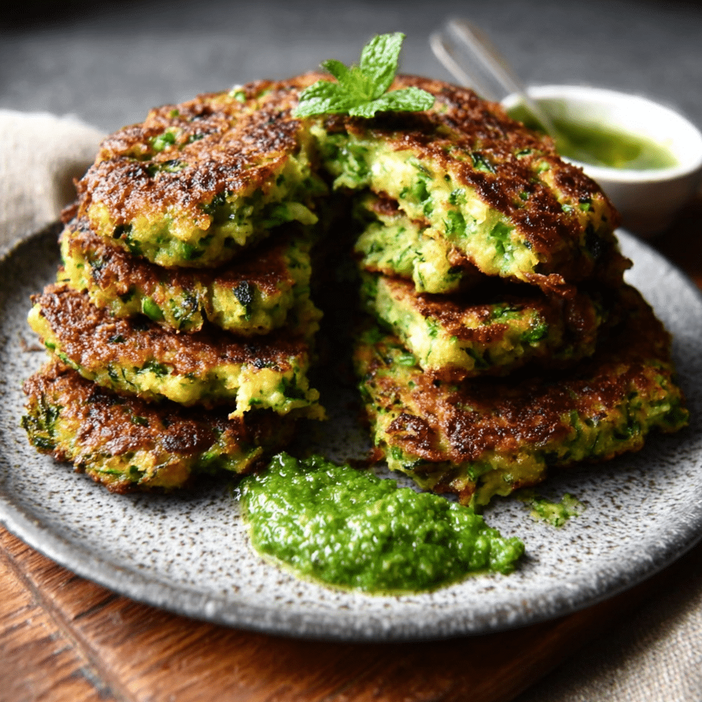 Pea, Zucchini & Mint Fritters: Discover a Tasty Twist!