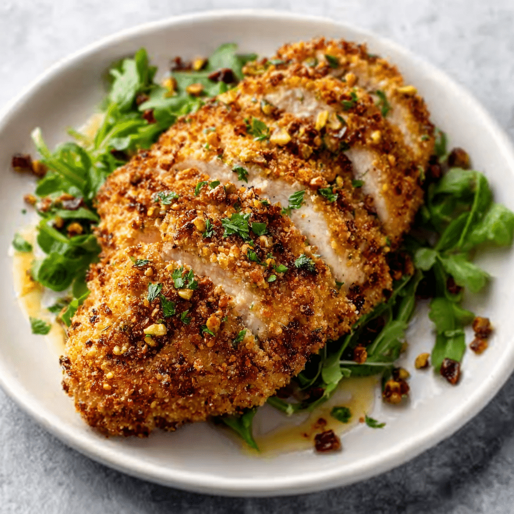 Pistachio-Crusted Chicken Cutlets: A Delicious Recipe Today!