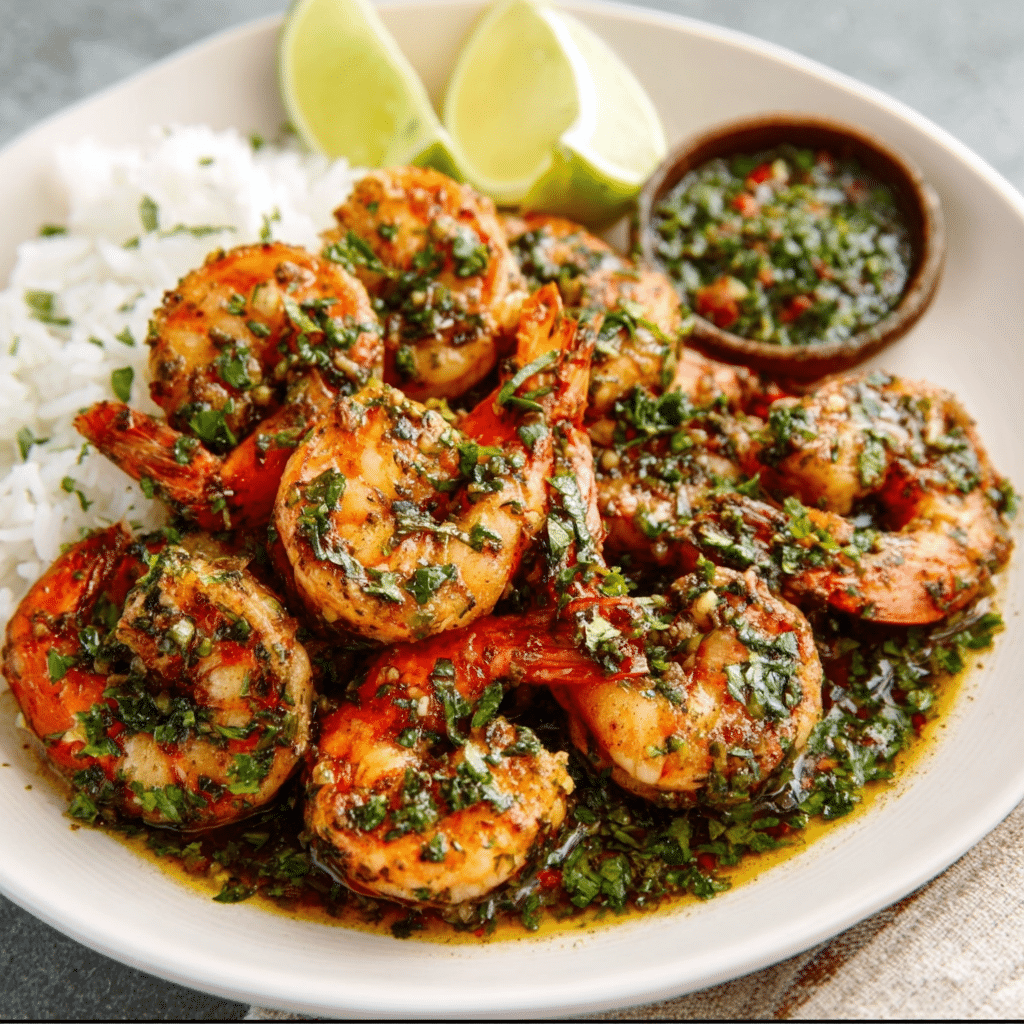 Quick and Healthy Chimichurri Shrimp for Busy Nights!