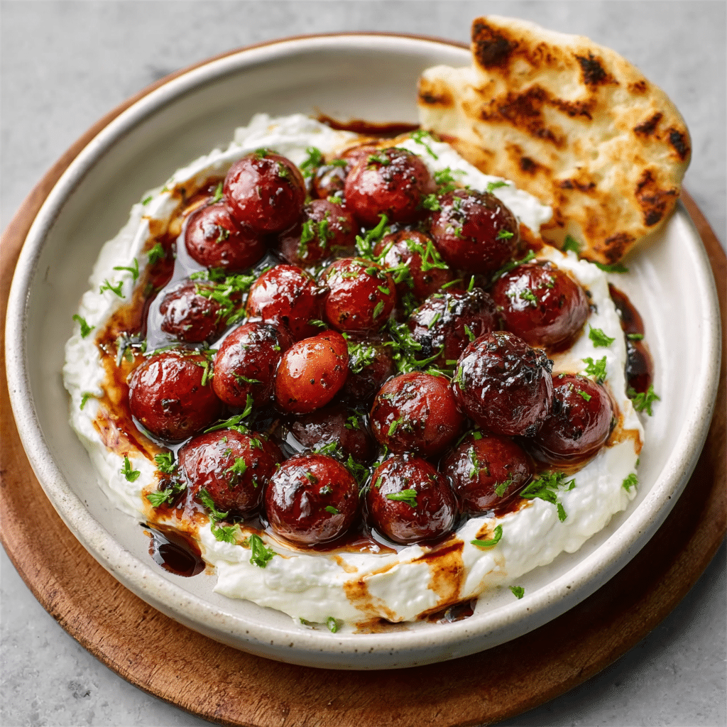 Roasted Grapes with Whipped Ricotta: A Delightful Treat!