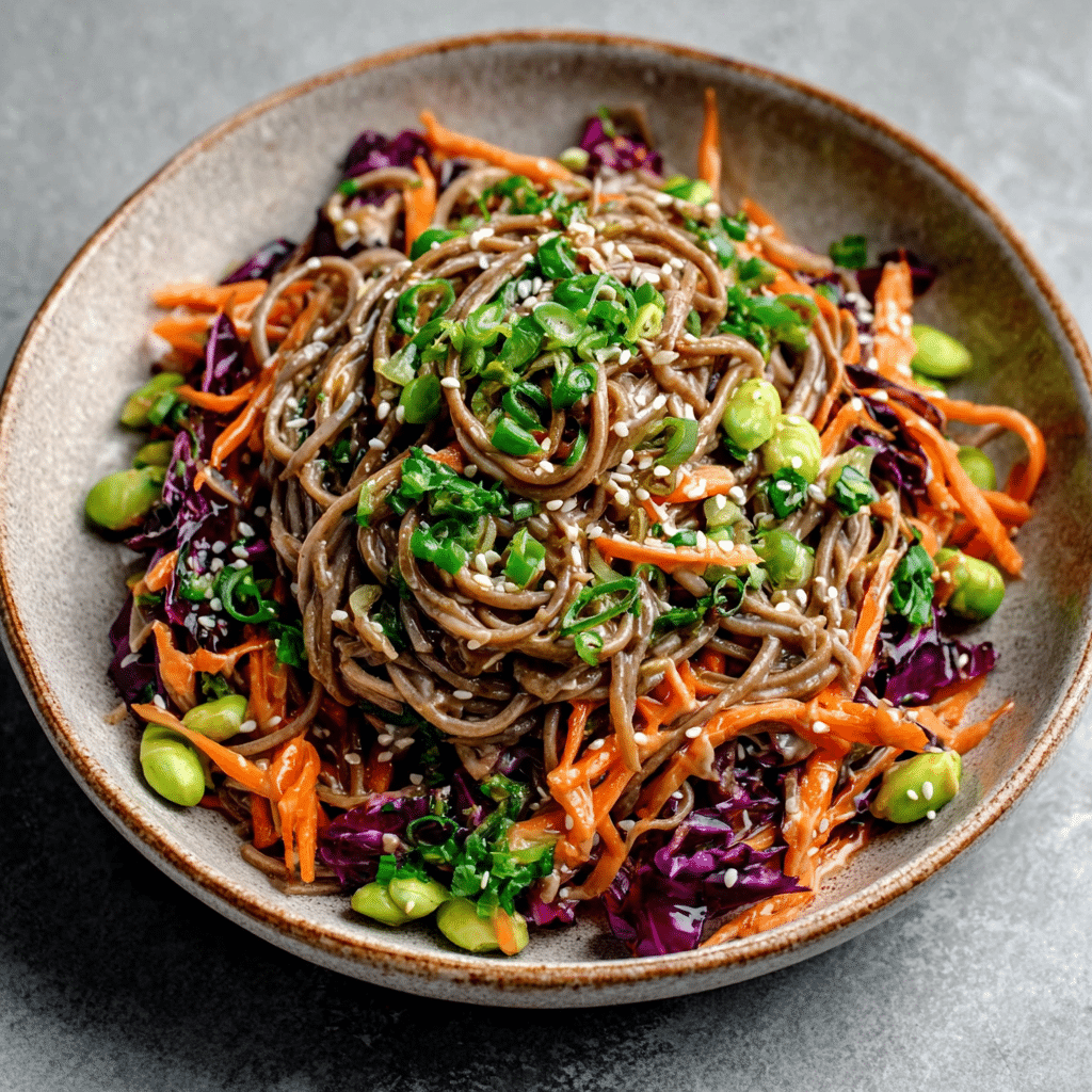 Sesame Ginger Soba Noodle Salad: A Delightful Recipe!
