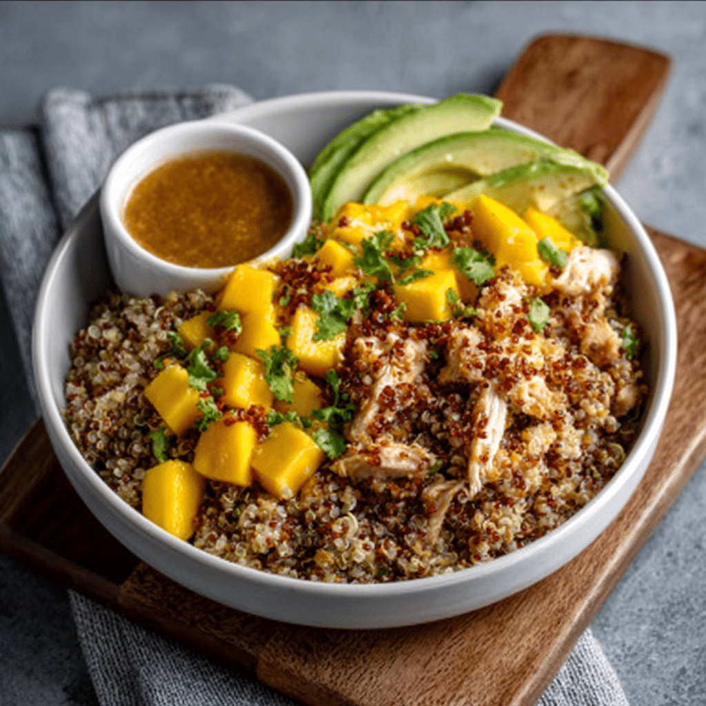 Spiced Mango Quinoa Bowls: A Flavorful, Healthy Delight