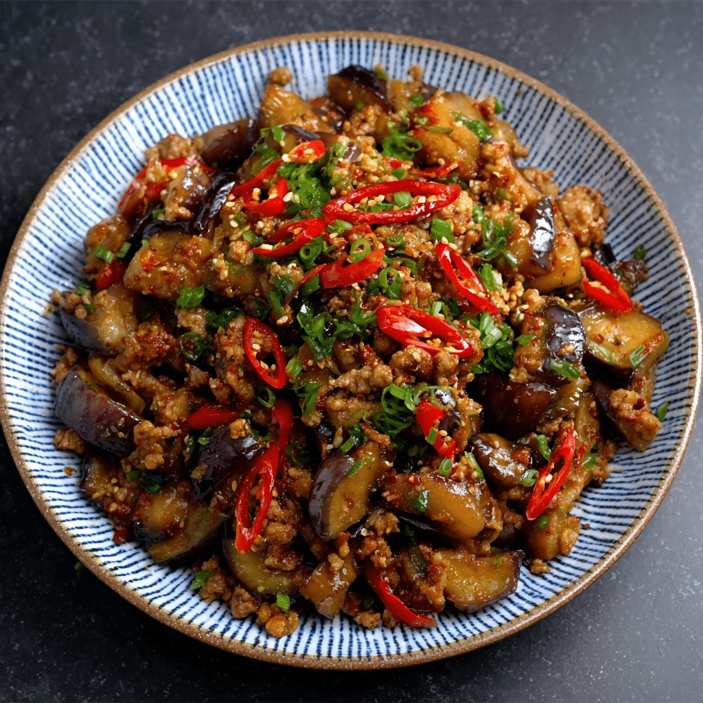 Spicy Eggplant Stir-Fry with Ground Turkey: Deliciously Easy!