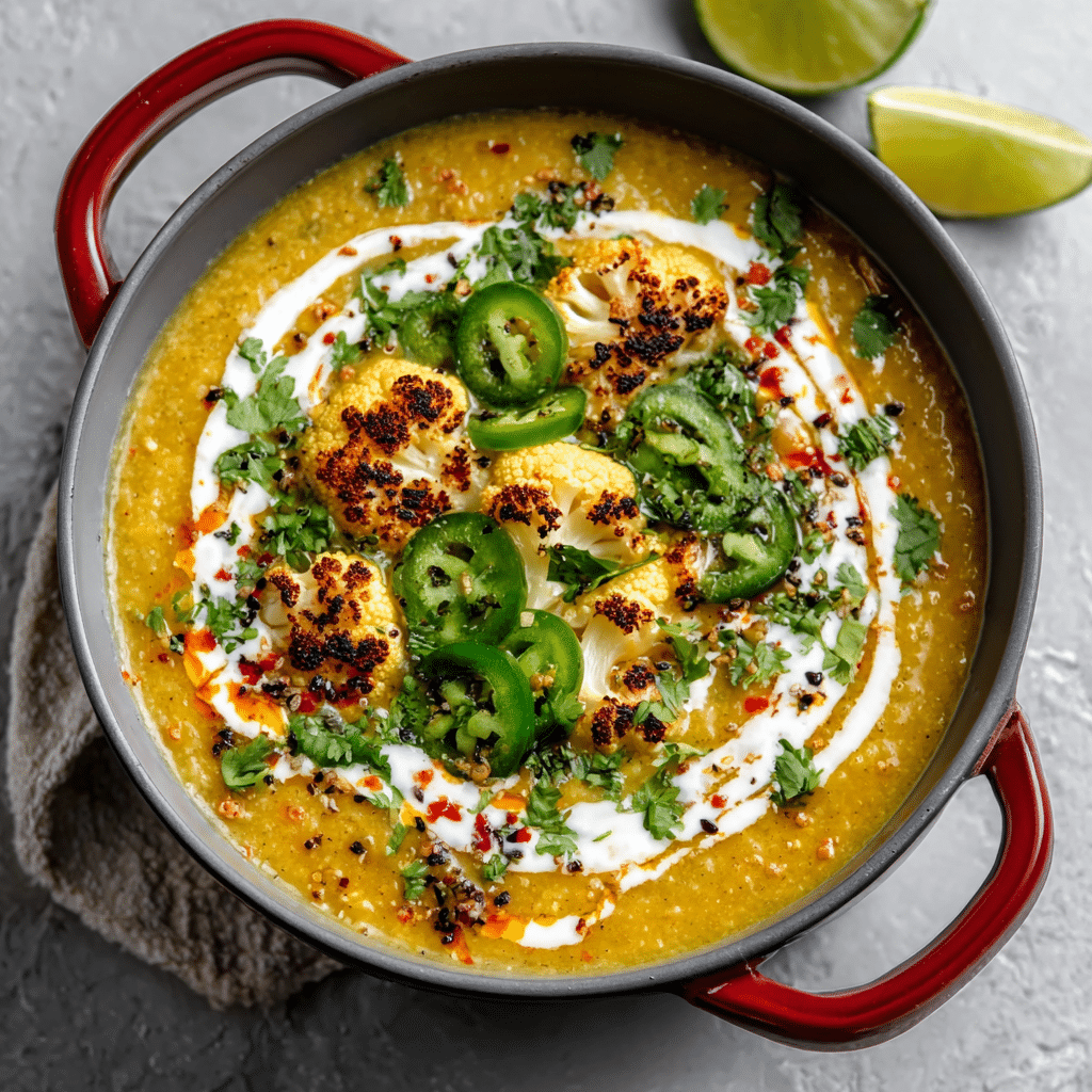 Turmeric Coconut Cauliflower Soup: A Creamy Delight!