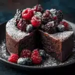 Flourless, Sugar-Free Chocolate Cake First Image