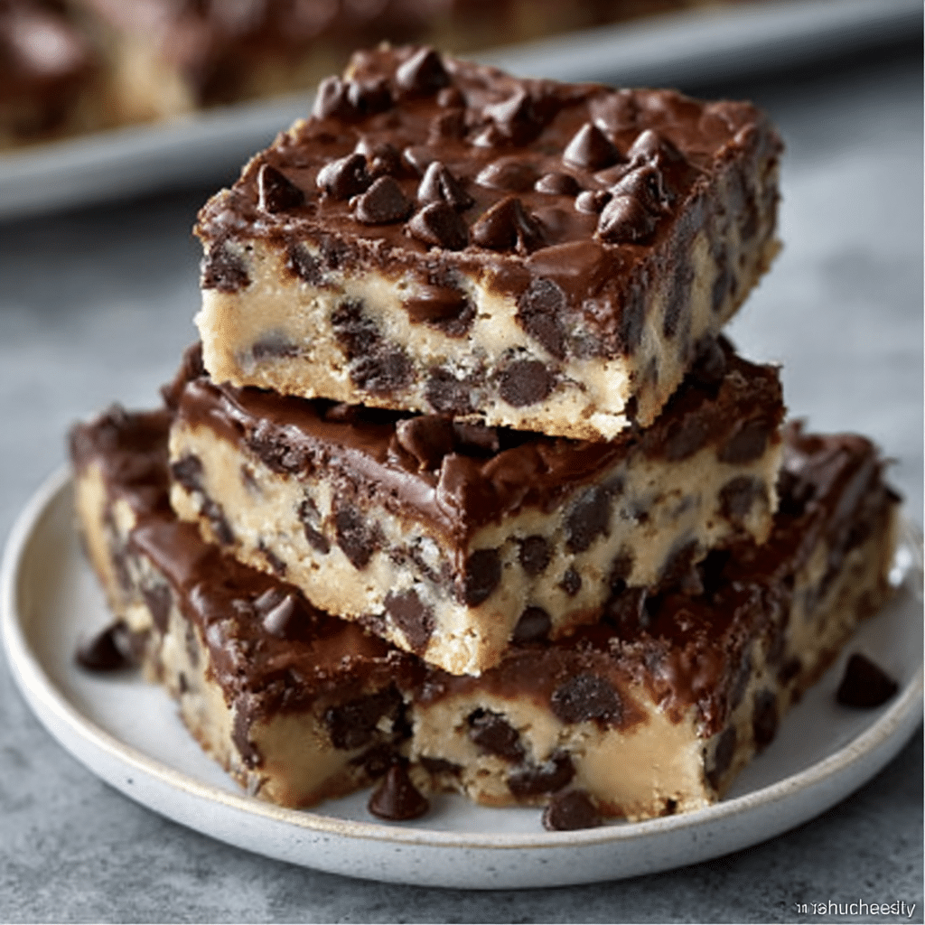 Friendly cookie dough bars that everyone will love!