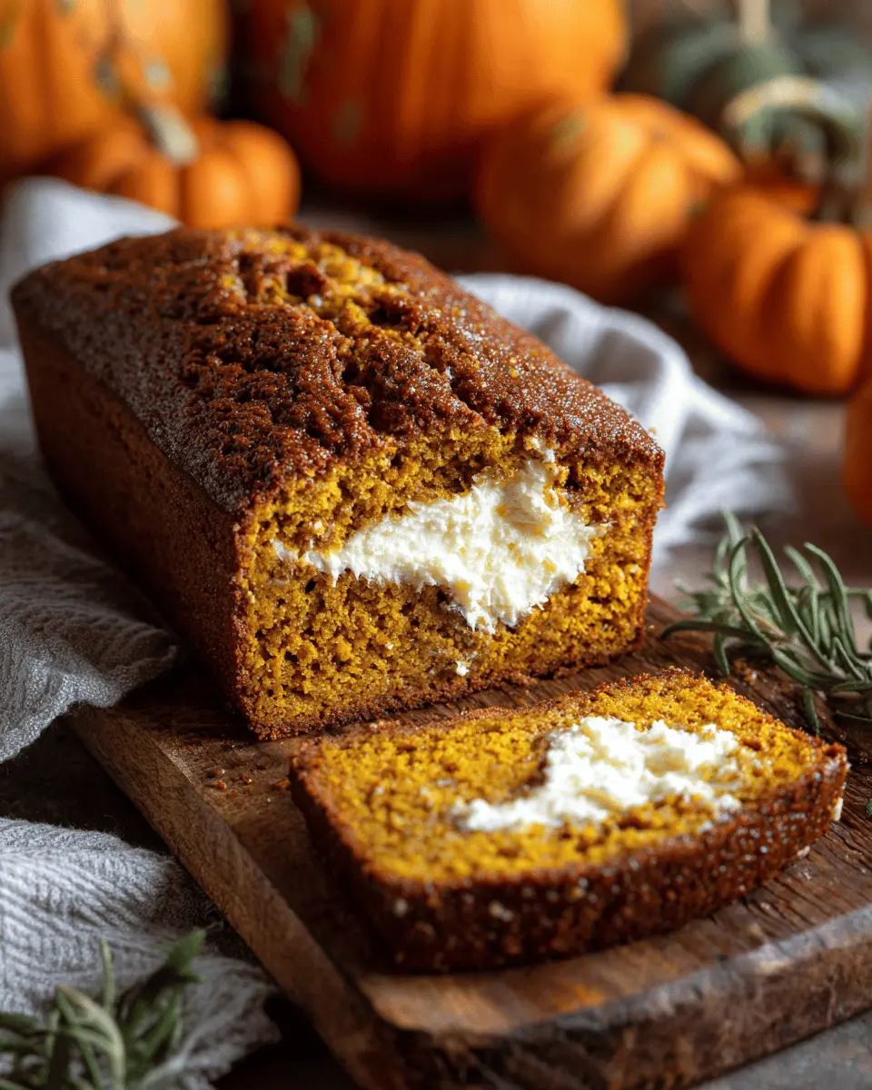 Keto Pumpkin Bread: Irresistibly Creamy Cream Cheese Delight