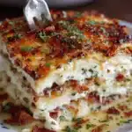 Parmesan Garlic Bacon Lasagna First Image