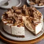No-Bake Kinder Bueno Cheesecake is a creamy delight! First Image