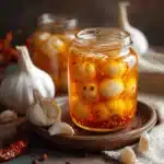 Spicy Pickled Garlic Recipe (Tiktok Copycat) First Image