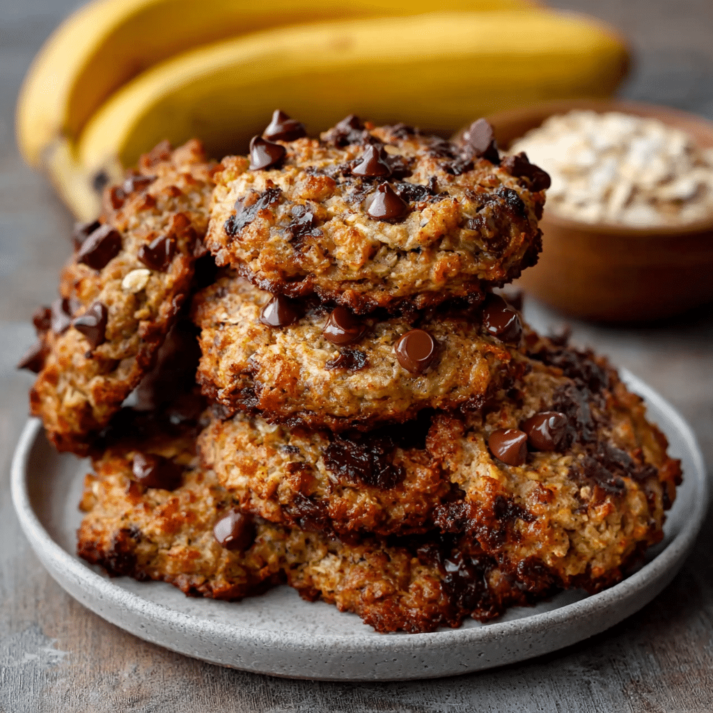 Banana Oat Cookies