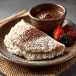 Brazilian Tapioca Cocoa Pancakes