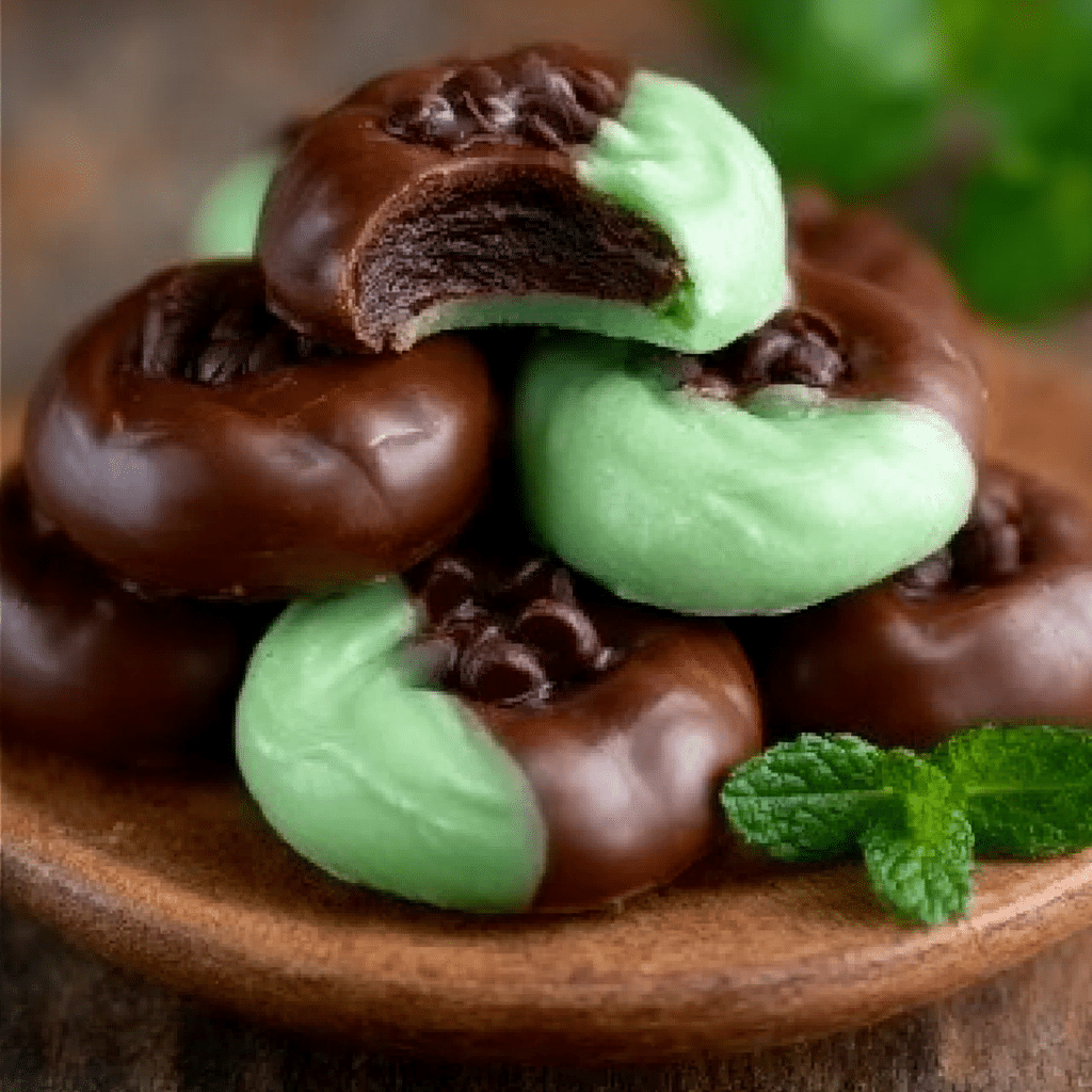 Chocolate and mint candy buttons: Create irresistible treats!