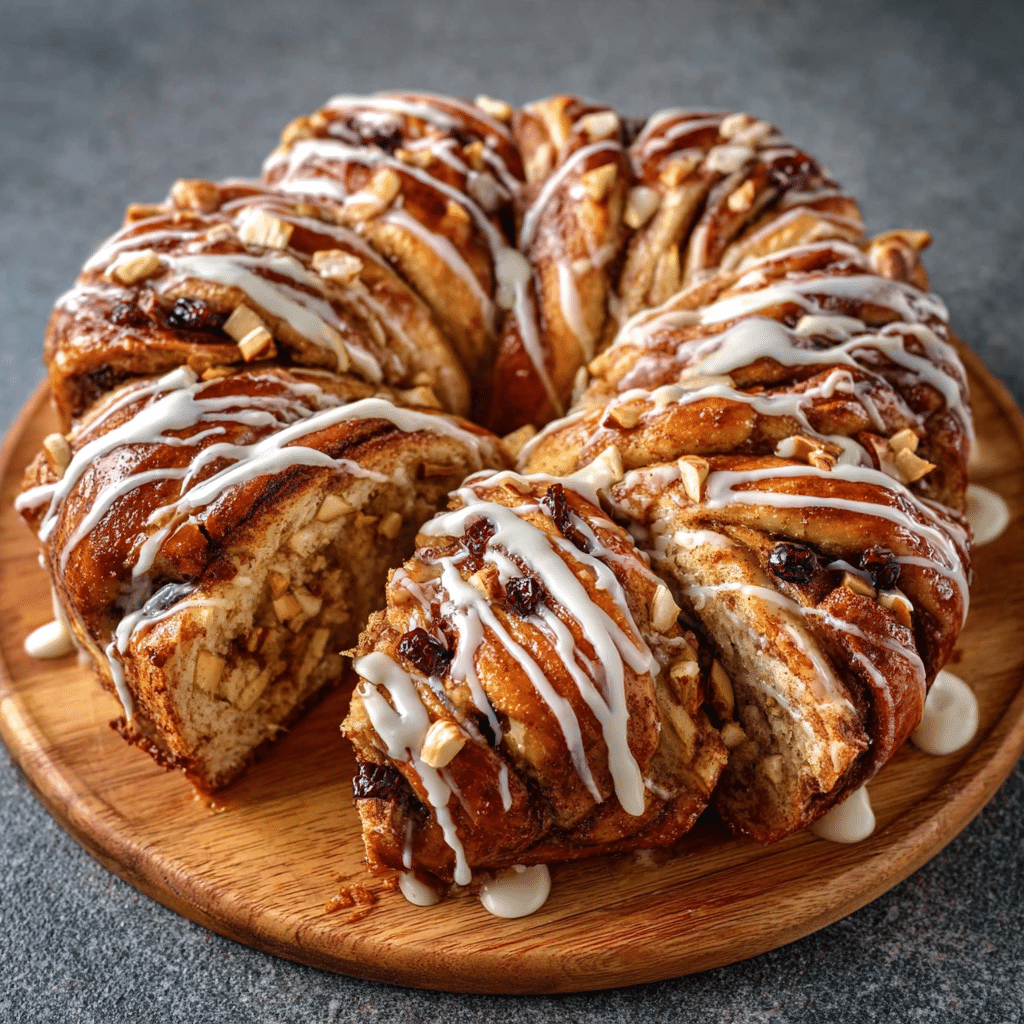 Cozy Apple Kringle with Vanilla Glaze: A Delightful Recipe!