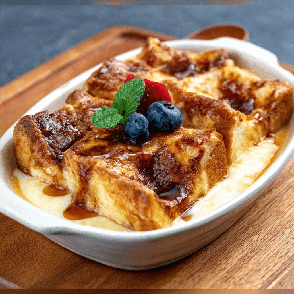 Hokkaido Milk Bread Pudding: A Delicious Creamy Delight!