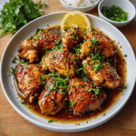 Japanese Yuzu Honey Glazed Chicken