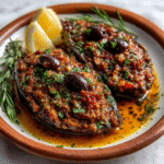 Keto-Inspired İmam Bayıldı with Olive Tapenade