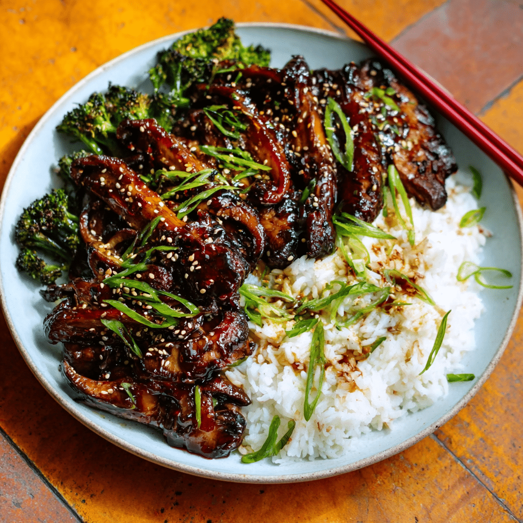 Korean BBQ Mushroom Bulgogi: Try This Irresistible Recipe!
