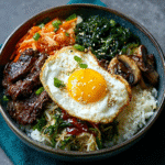 Korean Seaweed Bibimbap Bowls