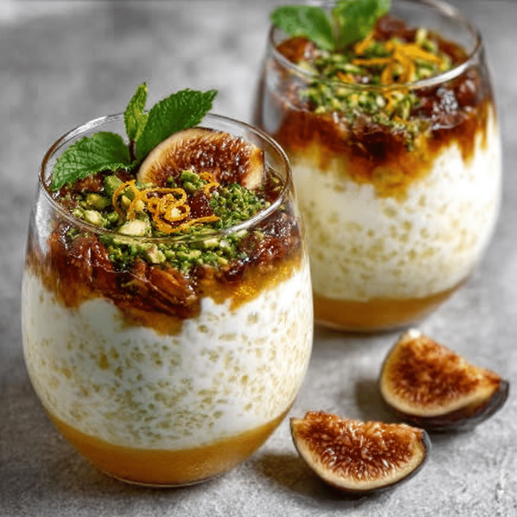 Lebanese Date & Orange Blossom Mousse: A Sweet Delight!