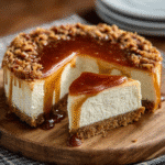 No-Bake Maple Bourbon Cheesecake