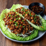Peking Chicken Lettuce Wraps