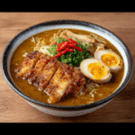 Sapporo Curry Ramen with Crispy Chicken