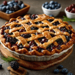Saskatoon Berry Pie