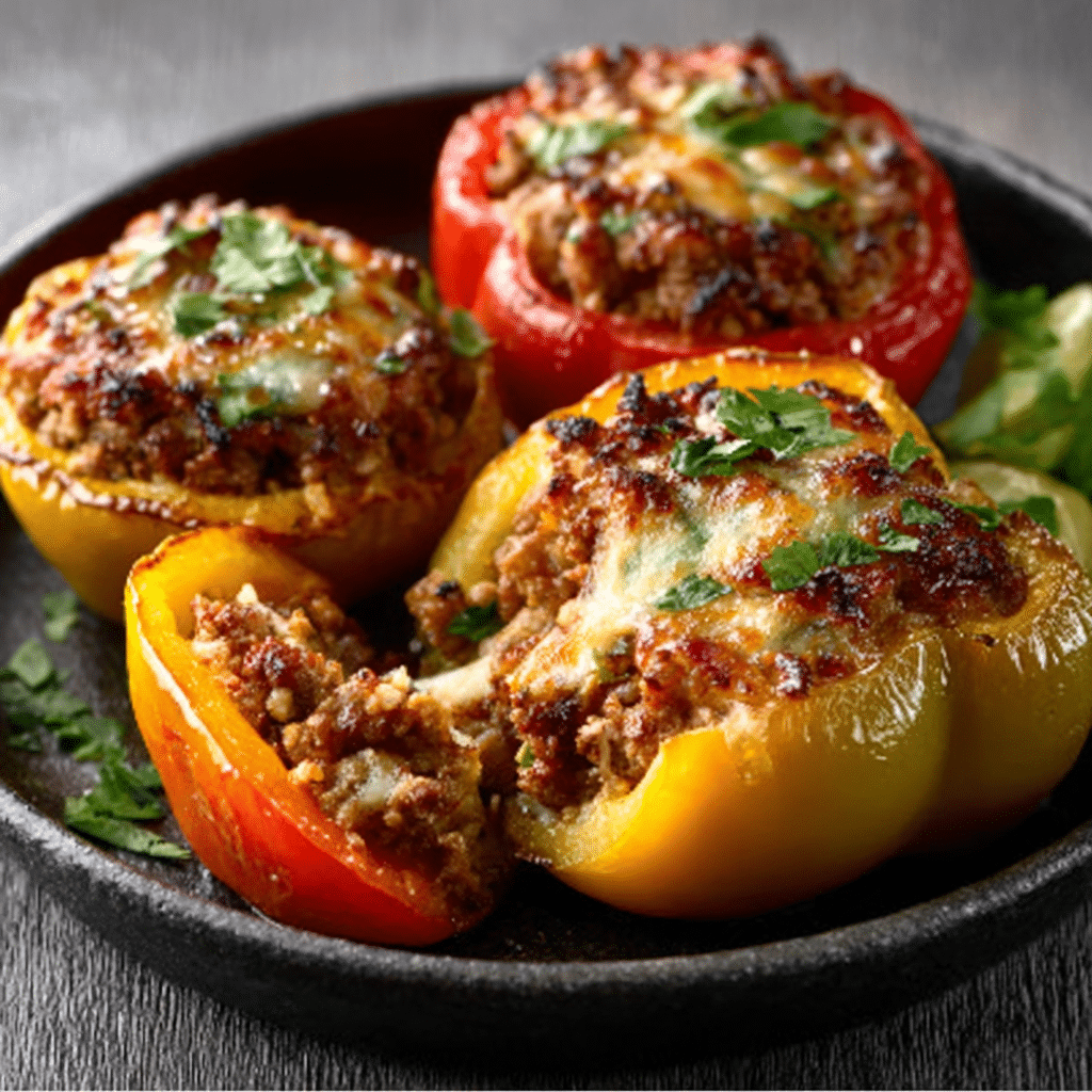 South African Bobotie-Stuffed Peppers: Discover this Delight!