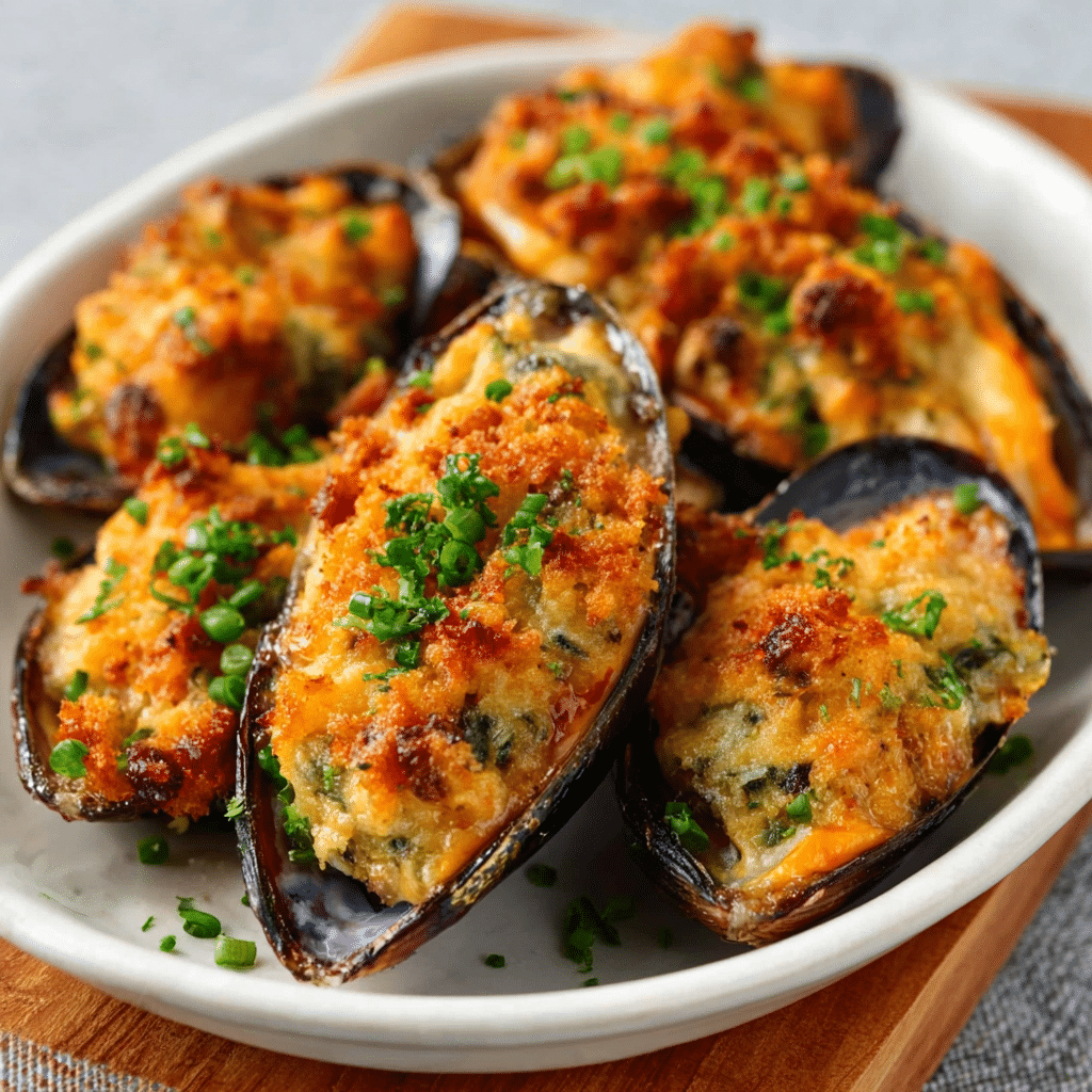 Stuffed Baked Mussels: Discover This Savory Recipe Today!