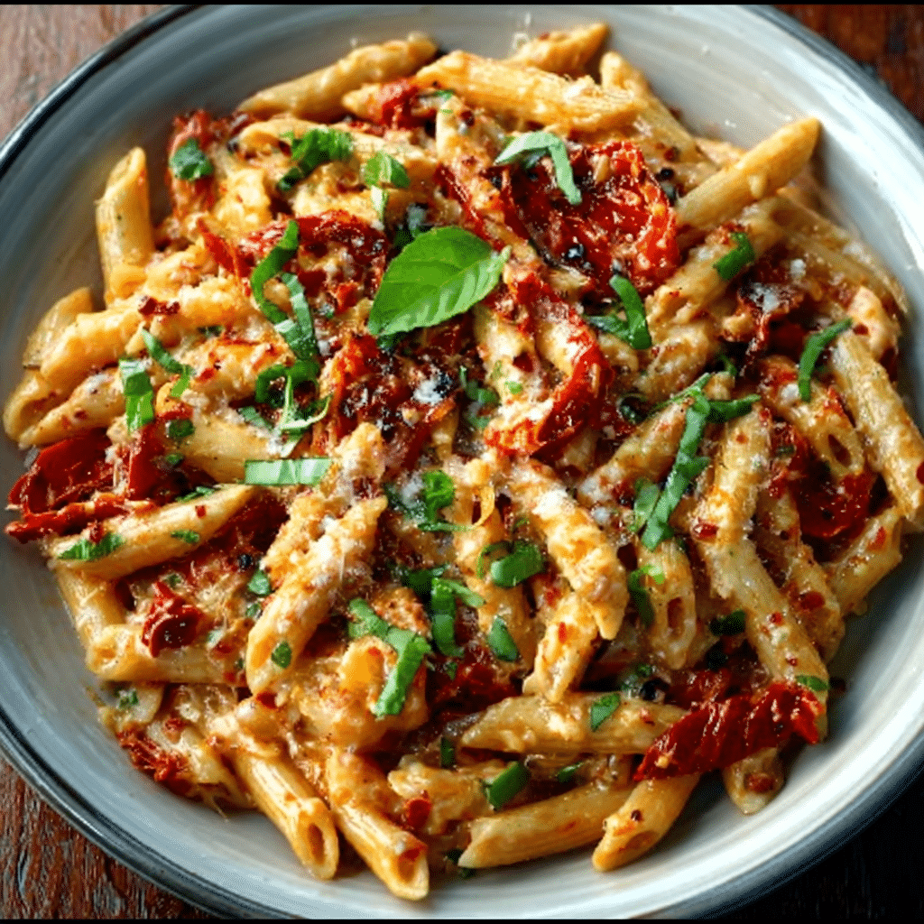 The Best One-Pan Sun-Dried Tomato Pasta for Dinner Delight