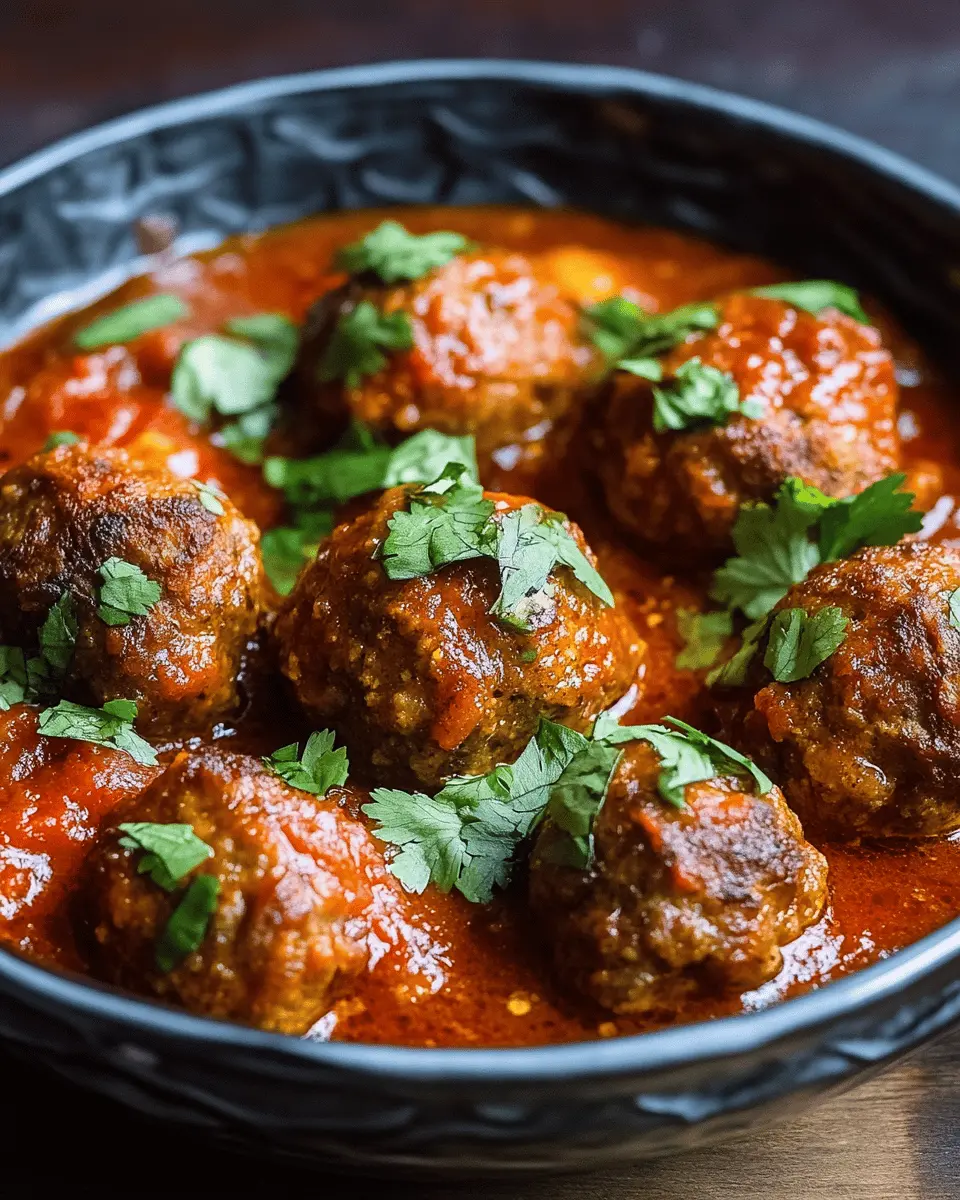 Moroccan Cinnamon Meatballs: Irresistibly Bold Tomato Bliss