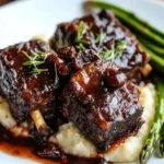 Cranberry Chipotle Glazed Short Ribs First Image First Image