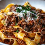 Beef & Red Wine Ragu Pappardelle First Image First Image
