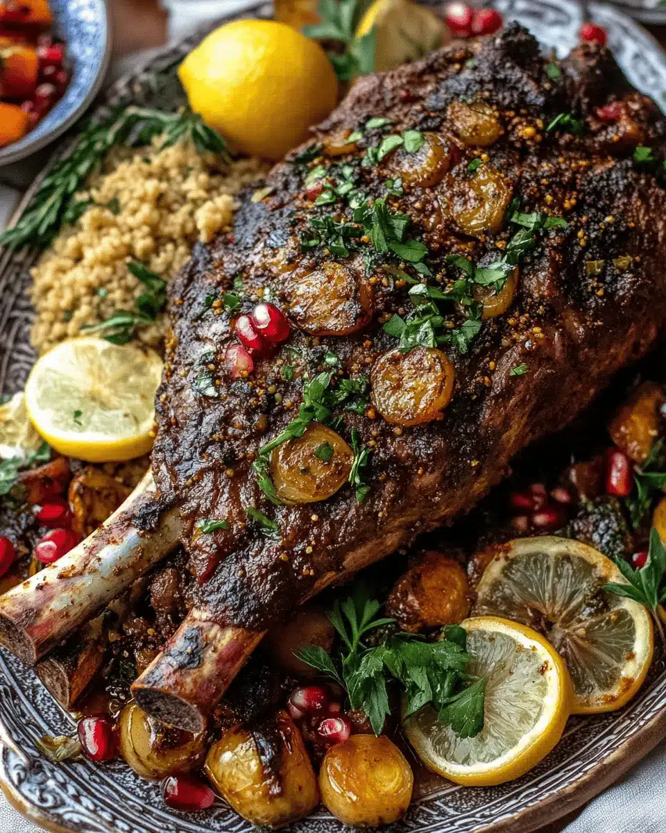 Moroccan Spiced Leg of Lamb: Juicy Flavor, Easy to Love!