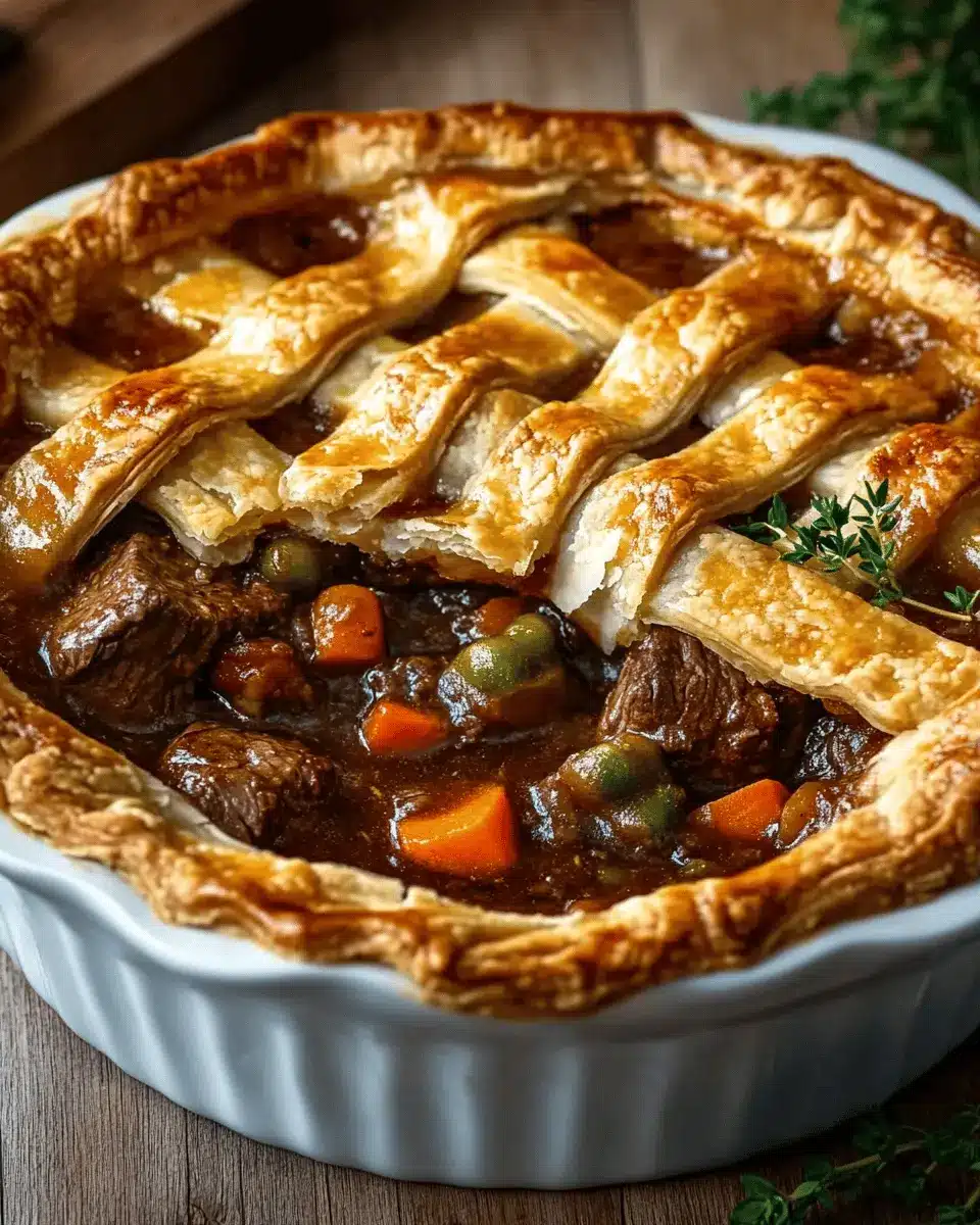 Beef Bourguignon Pot Pie: Comforting, Hearty, and Irresistible!
