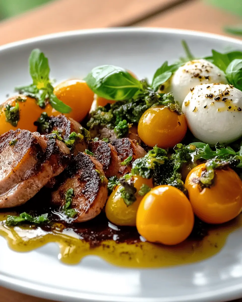 Cherry Balsamic Duck: Indulgent Recipe with Pistachio Gremolata