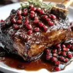 Pomegranate Molasses Glazed Lamb Shoulder First Image First Image
