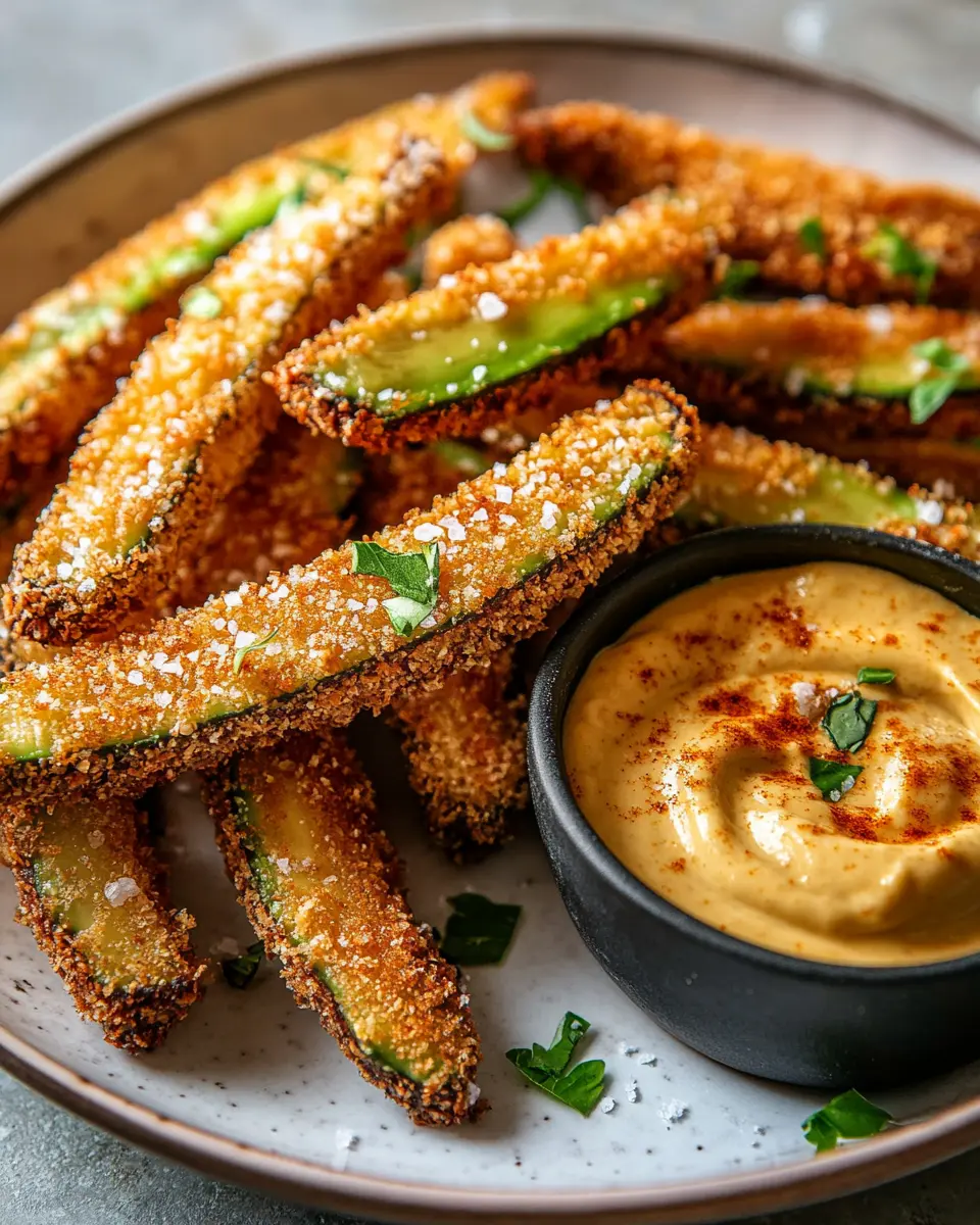 Chipotle Aioli Avocado Fries: Irresistibly Crispy & Keto!