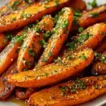 Miso Butter Roasted Carrots First Image First Image