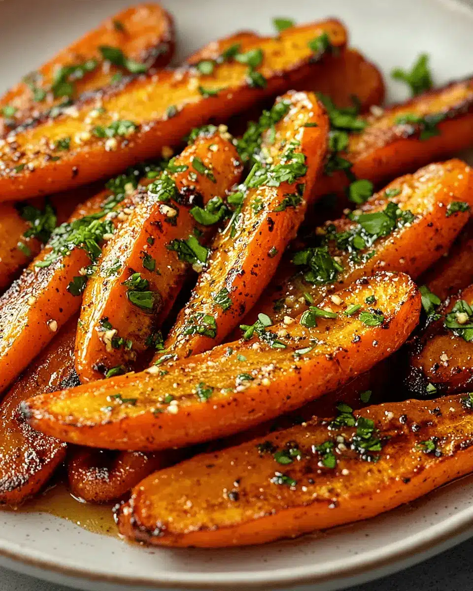 Miso Butter Roasted Carrots: Irresistibly Savory Delight!