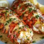 Lobster Tails in Garlic Parmesan Butter First Image First Image