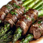 Beef-Wrapped Asparagus Bundles First Image First Image