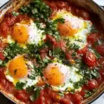 Keto Shakshuka with Olive Oil & Garlic First Image First Image