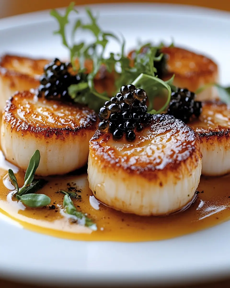 Seared Scallops with Brown Butter: Indulgent Elegance at Home