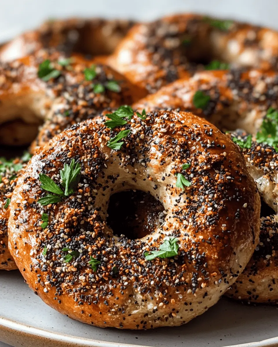 Beef Bagels: The Best Almond-Free Everything Seasoning Delights