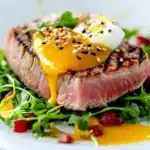 Tuna Steak with Creamy Egg Yolk Sauce First Image First Image