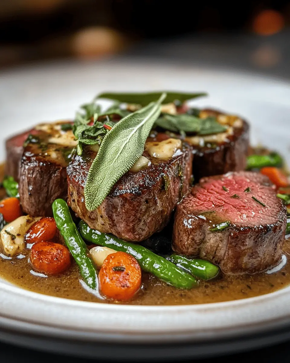 Elk Medallions in Sage Butter Sauce First Image First Image