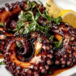 Grilled Octopus Tentacles in Smoky Butter First Image First Image
